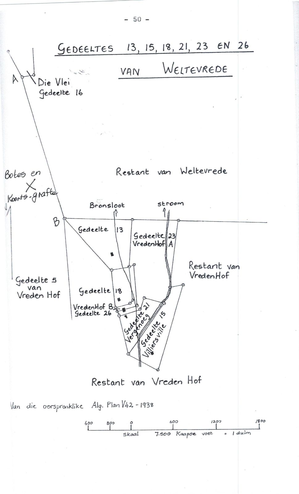 Gedeeltes 13 tot 26 van Weltevrede